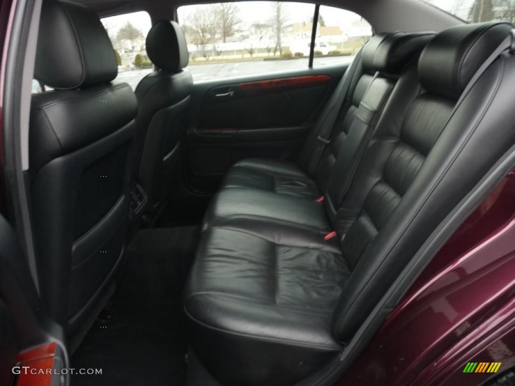 Black Interior 2003 Lexus GS 430 Photo #46047437