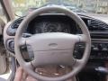 2000 Ford Contour Medium Prairie Tan Interior Steering Wheel Photo