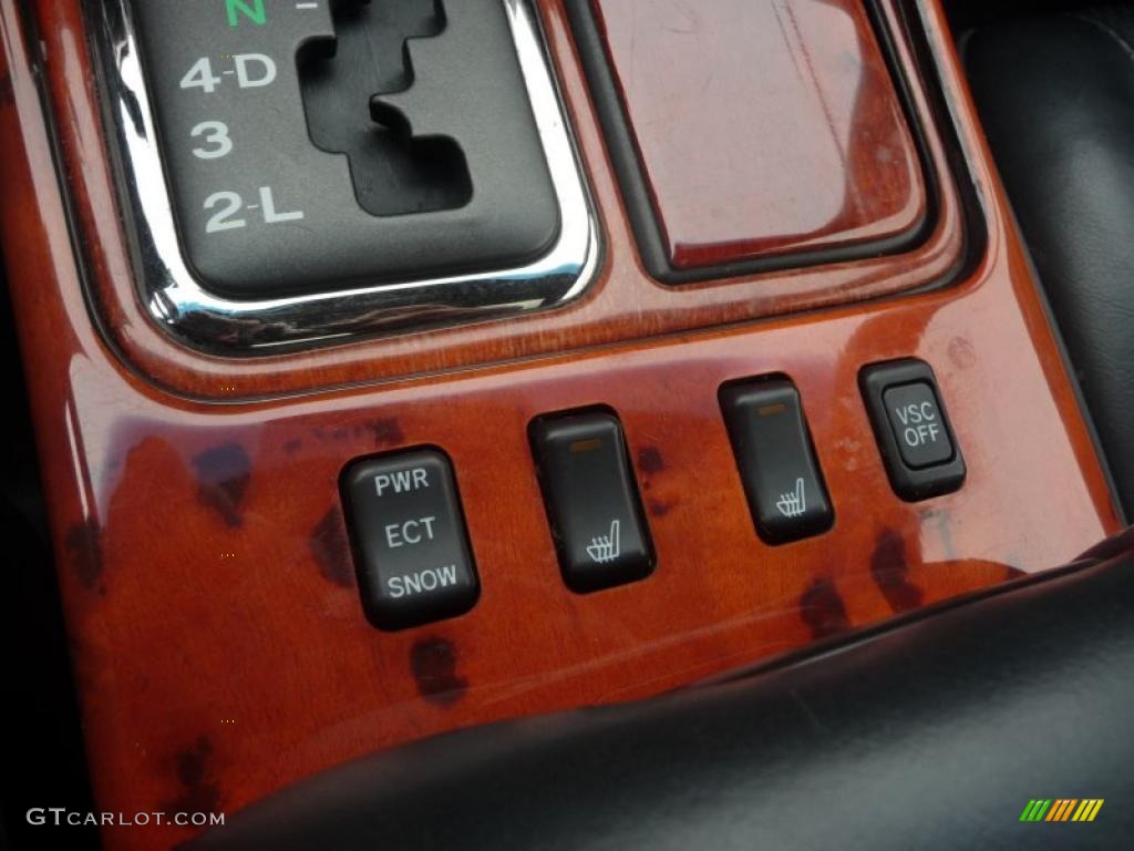 2003 GS 430 - Black Cherry Pearl / Black photo #14