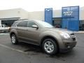 2011 Mocha Steel Metallic Chevrolet Equinox LT AWD  photo #1