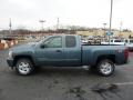 2011 Blue Granite Metallic Chevrolet Silverado 1500 LT Extended Cab 4x4  photo #4