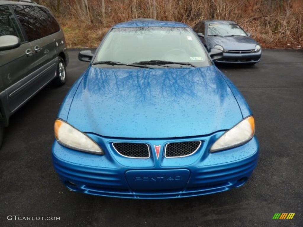 Medium Gulf Blue Metallic 2000 Pontiac Grand Am SE Coupe Exterior Photo #46048409