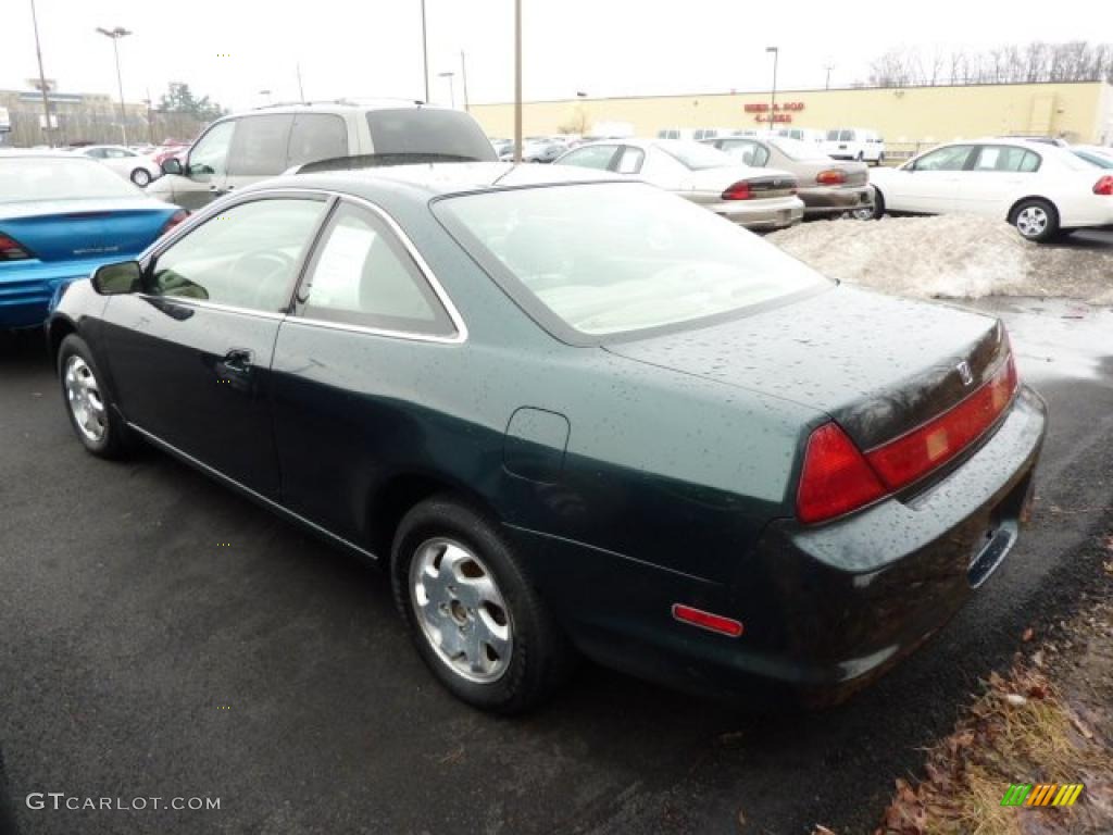1998 Accord EX Coupe - Dark Emerald Pearl / Ivory photo #4