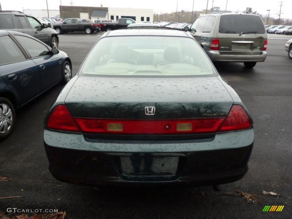 1998 Accord EX Coupe - Dark Emerald Pearl / Ivory photo #5