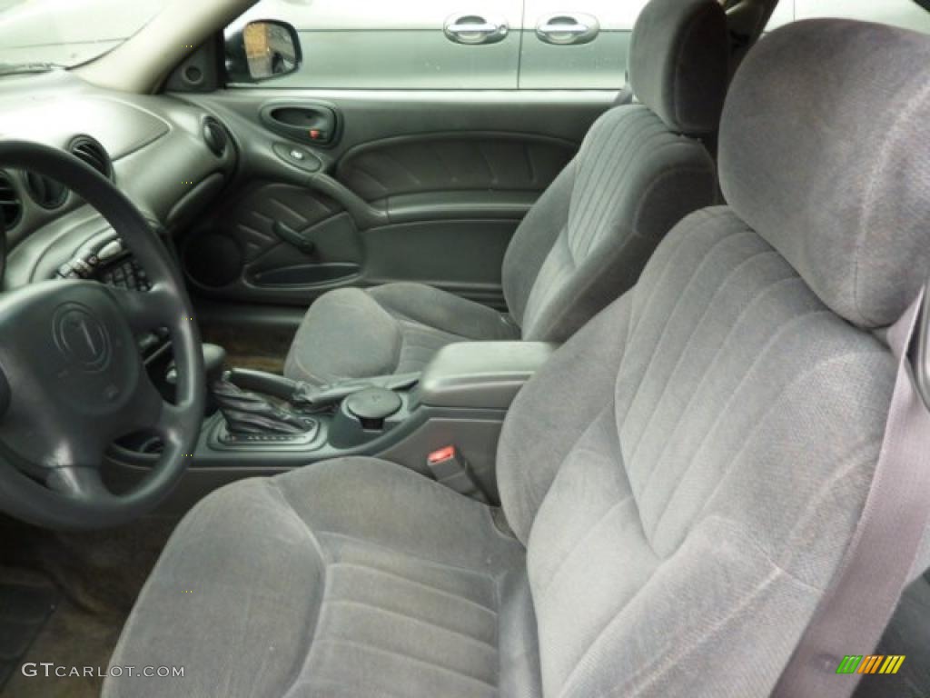 Dark Pewter Interior 2000 Pontiac Grand Am SE Coupe Photo #46048494