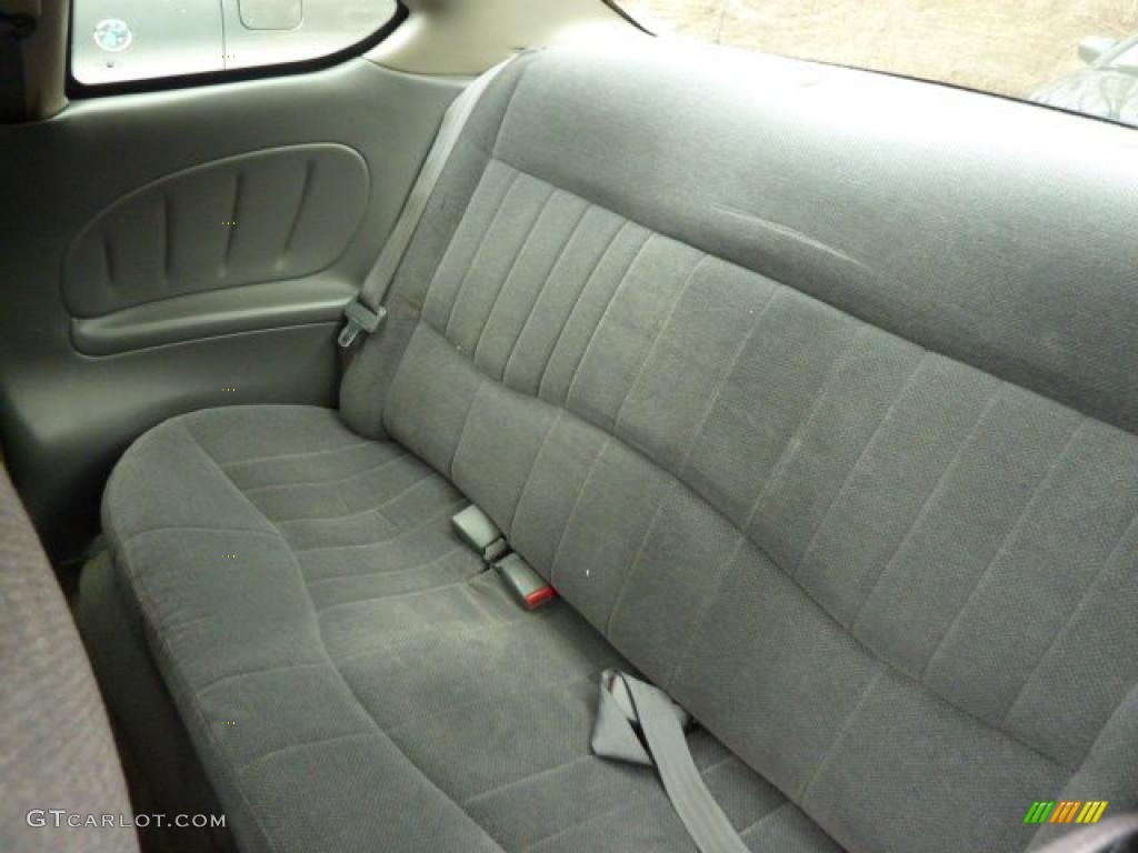 Dark Pewter Interior 2000 Pontiac Grand Am SE Coupe Photo #46048541