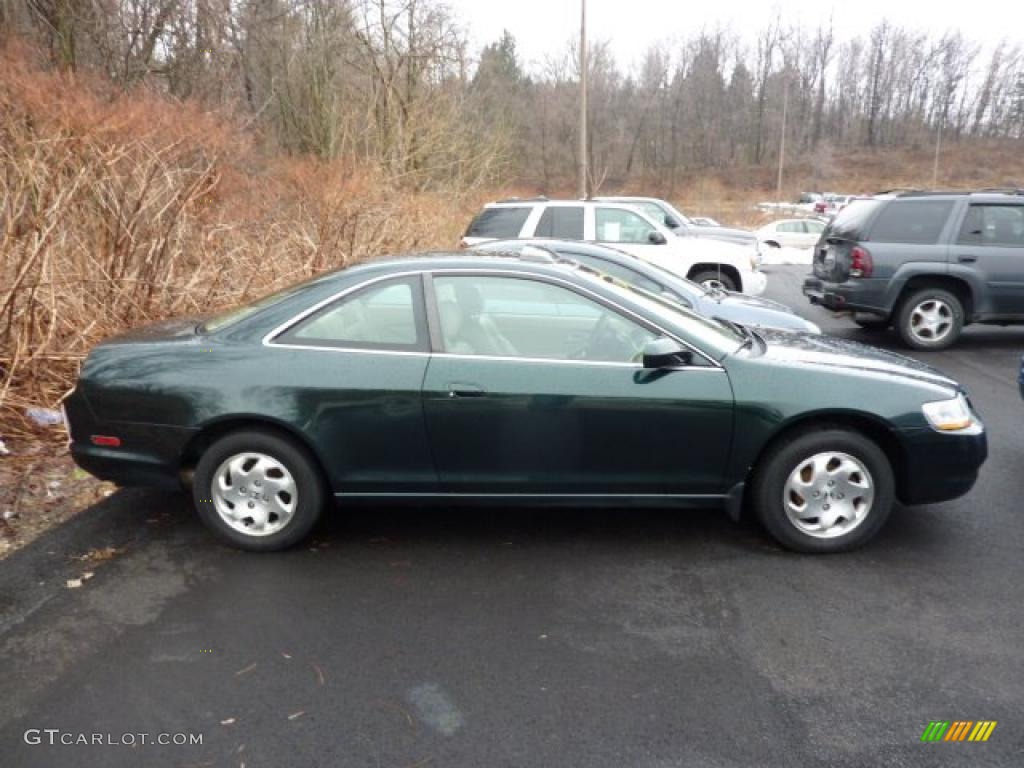 Dark Emerald Pearl 1998 Honda Accord EX Coupe Exterior Photo #46048553