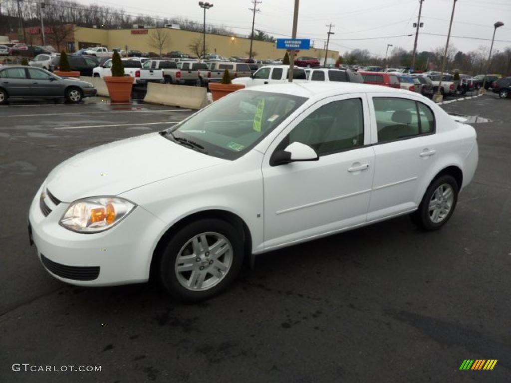 2006 Cobalt LT Sedan - Summit White / Gray photo #3