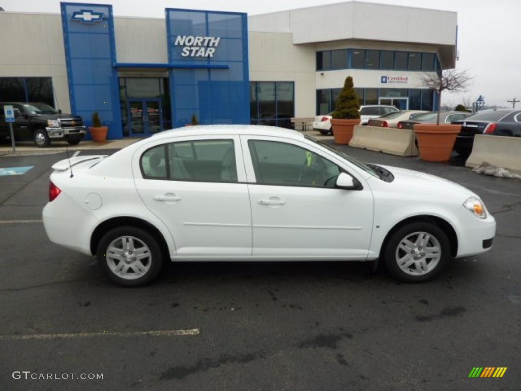 2006 Cobalt LT Sedan - Summit White / Gray photo #11