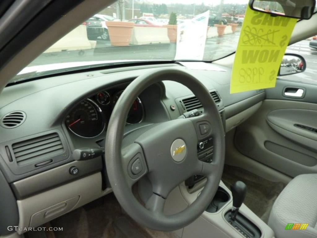 2006 Cobalt LT Sedan - Summit White / Gray photo #13