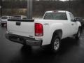 2008 Summit White GMC Sierra 1500 Regular Cab 4x4  photo #4