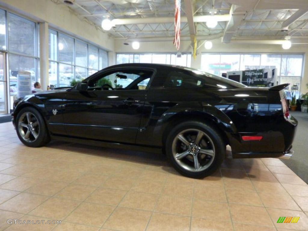 2009 Mustang GT Coupe - Black / Dark Charcoal photo #6