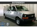 2003 Light Pewter Metallic Chevrolet Express 2500 Extended Cargo Van  photo #1