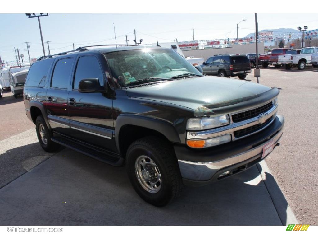 2003 Suburban 2500 LT 4x4 - Dark Gray Metallic / Gray/Dark Charcoal photo #2