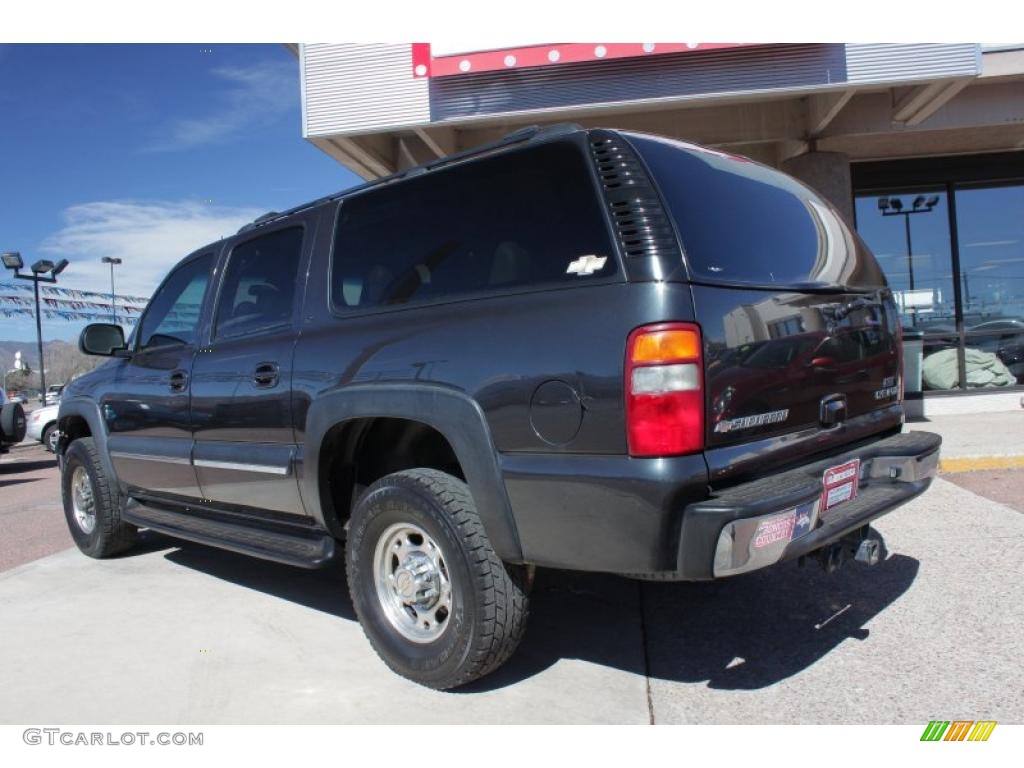 Dark Gray Metallic 2003 Chevrolet Suburban 2500 LT 4x4 Exterior Photo #46049975