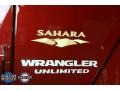 2008 Red Rock Crystal Pearl Jeep Wrangler Unlimited Sahara 4x4  photo #8