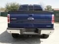 2011 Dark Blue Pearl Metallic Ford F150 Lariat SuperCrew 4x4  photo #4