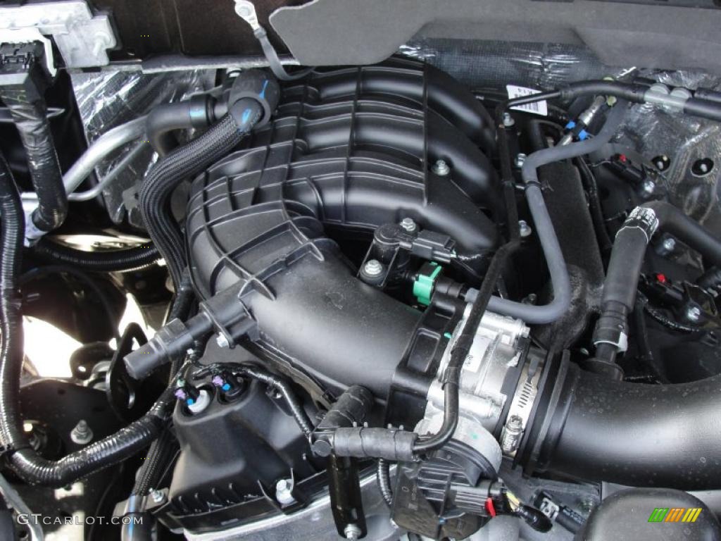2011 Ford F150 XLT SuperCrew 3.7 Liter Flex-Fuel DOHC 24-Valve Ti-VCT V6 Engine Photo #46051441