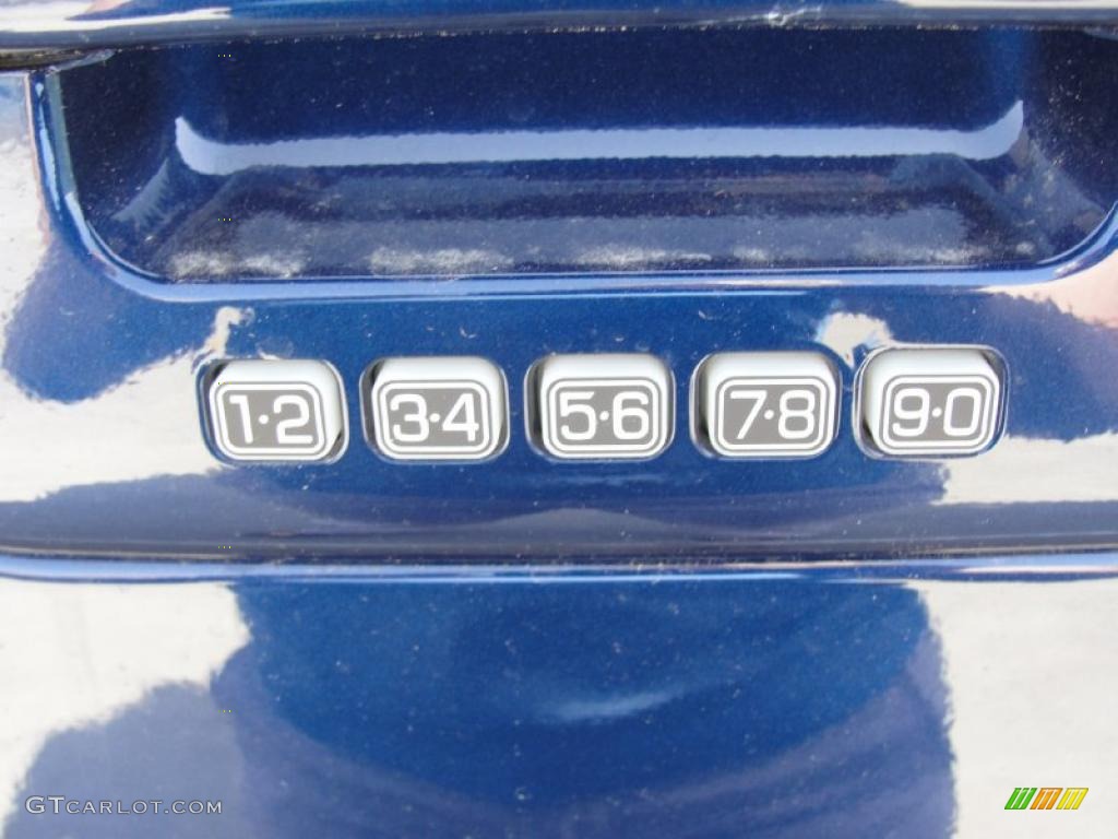 2011 F150 Lariat SuperCrew 4x4 - Dark Blue Pearl Metallic / Black photo #16