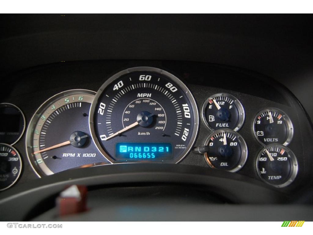 2002 Cadillac Escalade EXT AWD Gauges Photo #46051666