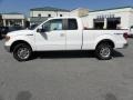 2010 Oxford White Ford F150 Lariat SuperCab 4x4  photo #2