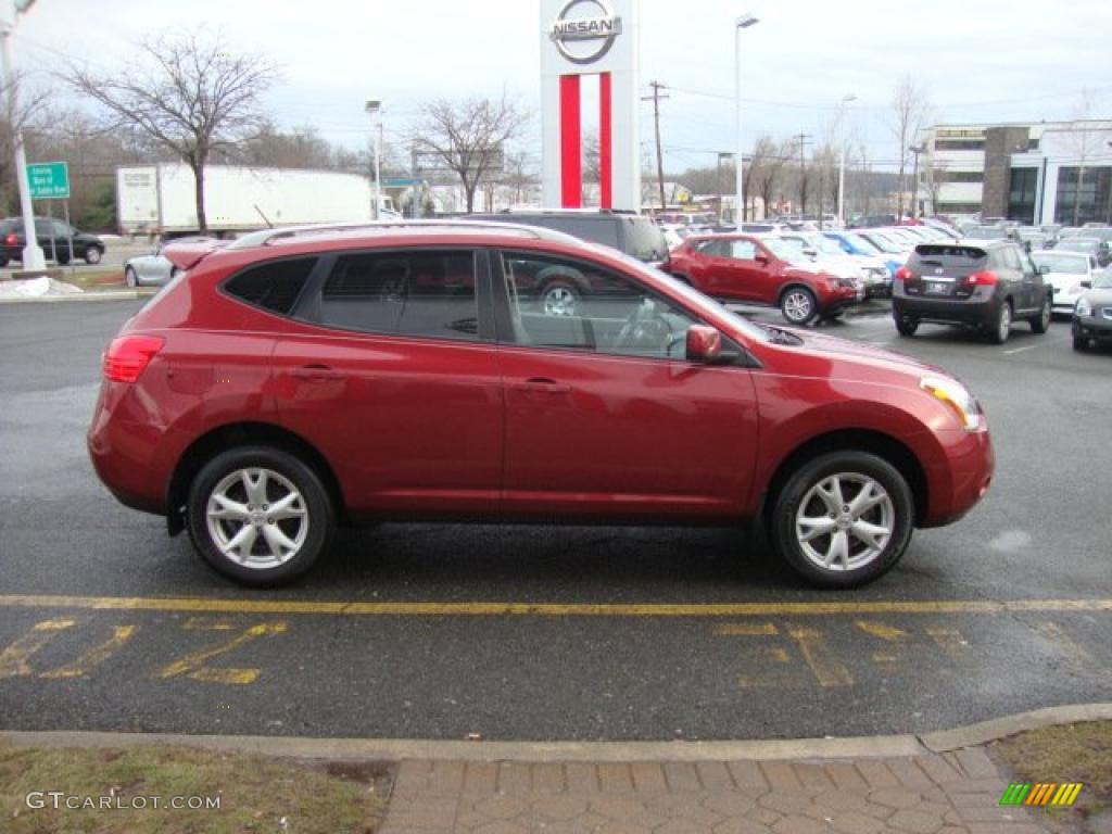 Venom Red Pearl 2008 Nissan Rogue SL AWD Exterior Photo #46052194