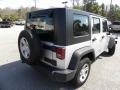 2010 Bright Silver Metallic Jeep Wrangler Unlimited Sport  photo #13