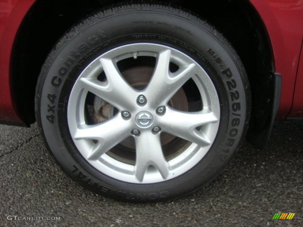 2008 Nissan Rogue SL AWD Wheel Photo #46052479