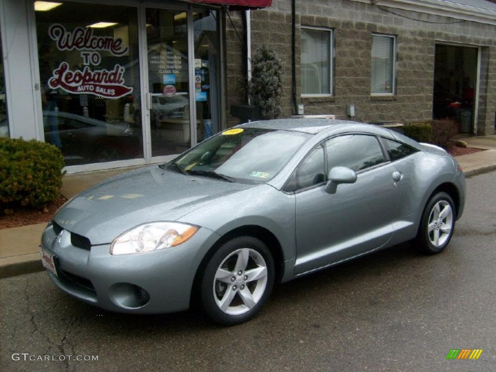 2008 Eclipse GS Coupe - Satin Meisai Gray Pearl / Dark Charcoal photo #1