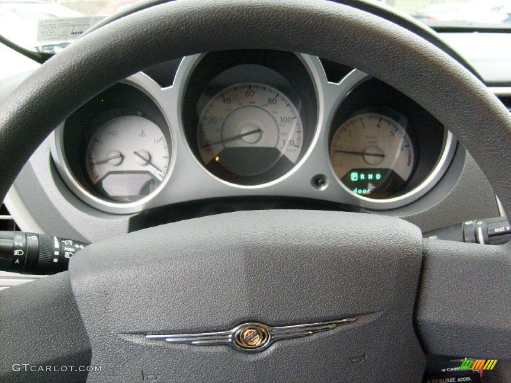 2007 Sebring Touring Sedan - Modern Blue Pearl / Dark Slate Gray/Light Slate Gray photo #25