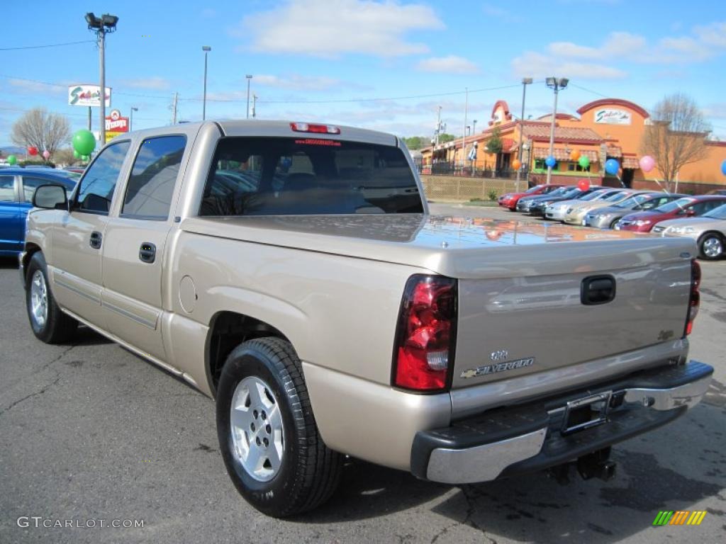 2006 Silverado 1500 LT Crew Cab - Sandstone Metallic / Tan photo #3