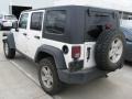 2007 Stone White Jeep Wrangler Unlimited Rubicon 4x4  photo #3