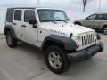 Stone White 2007 Jeep Wrangler Unlimited Rubicon 4x4 Exterior