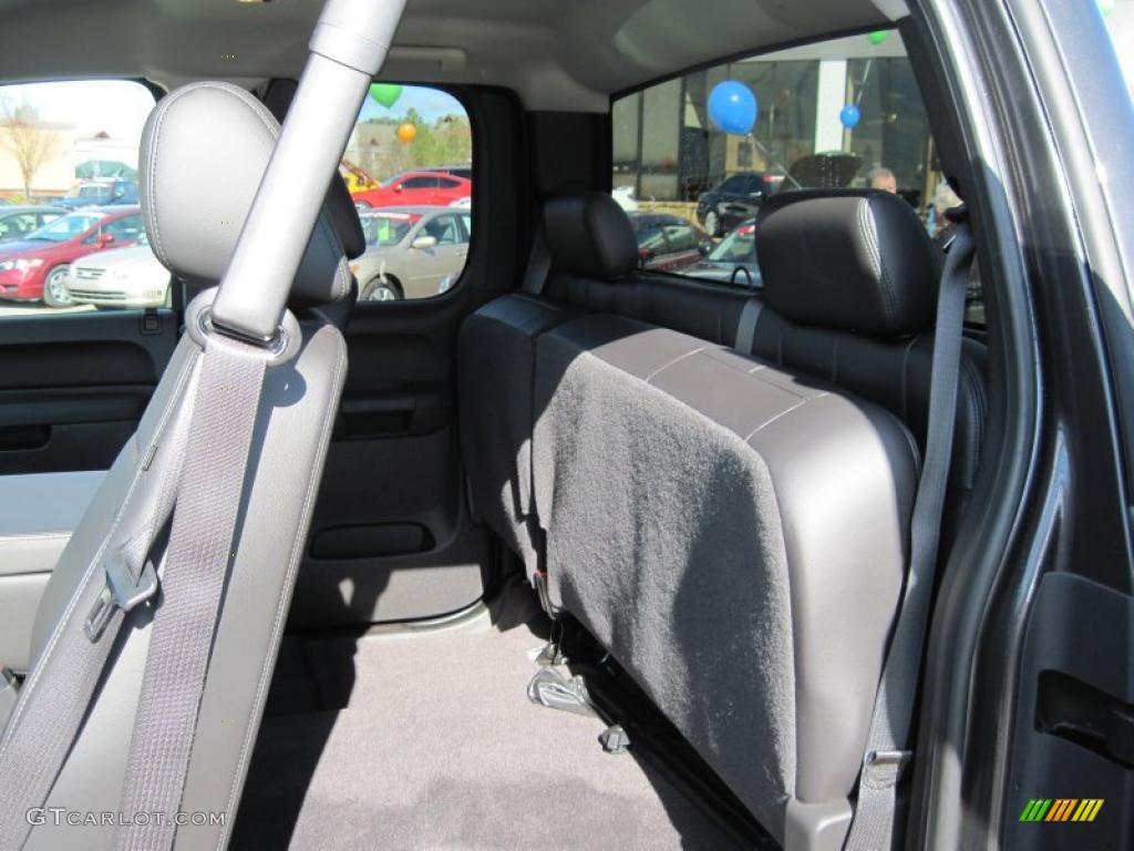 2010 Silverado 1500 LT Extended Cab - Taupe Gray Metallic / Ebony photo #12