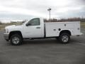 2011 Summit White Chevrolet Silverado 2500HD Regular Cab Chassis  photo #8