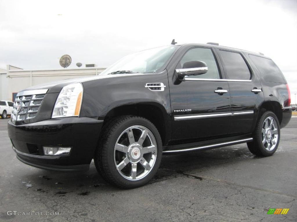 2011 Escalade Luxury AWD - Black Raven / Cashmere/Cocoa photo #1