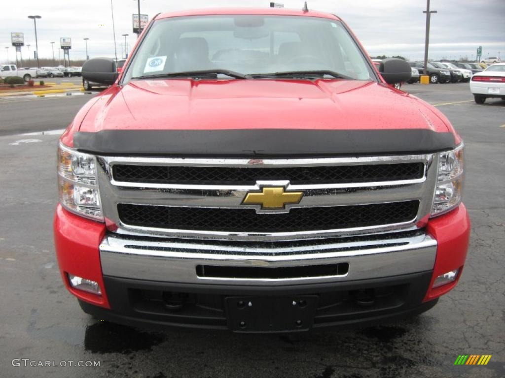 2011 Silverado 1500 LT Crew Cab 4x4 - Victory Red / Ebony photo #2