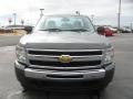 2011 Steel Green Metallic Chevrolet Silverado 1500 LS Regular Cab 4x4  photo #2