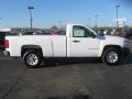 2009 Summit White Chevrolet Silverado 1500 Regular Cab  photo #4