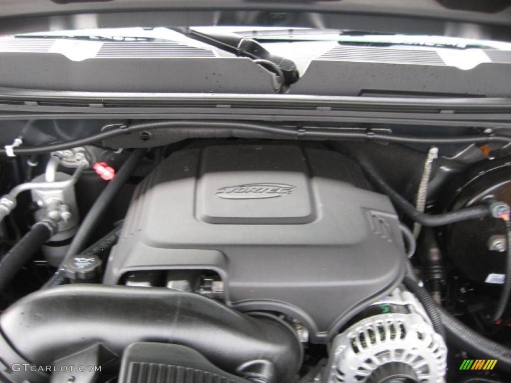 2011 Silverado 1500 LS Regular Cab 4x4 - Steel Green Metallic / Dark Titanium photo #17