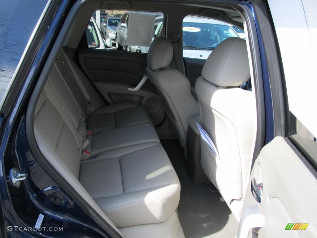 2008 RDX Technology - Royal Blue Pearl / Taupe photo #24
