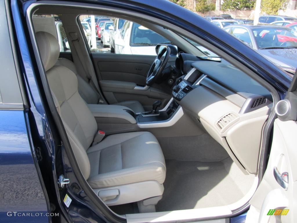 2008 RDX Technology - Royal Blue Pearl / Taupe photo #25