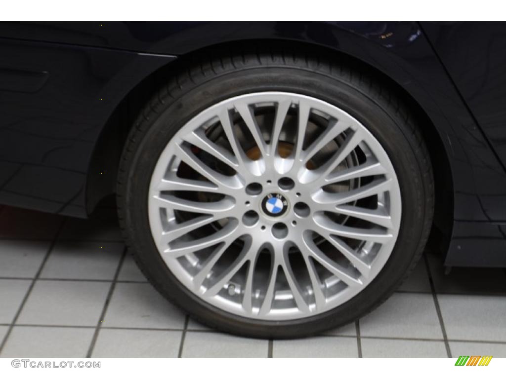 2008 7 Series 750Li Sedan - Monaco Blue Metallic / Cream Beige photo #13