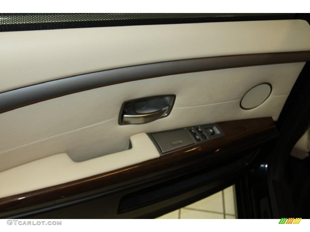 2008 7 Series 750Li Sedan - Monaco Blue Metallic / Cream Beige photo #25