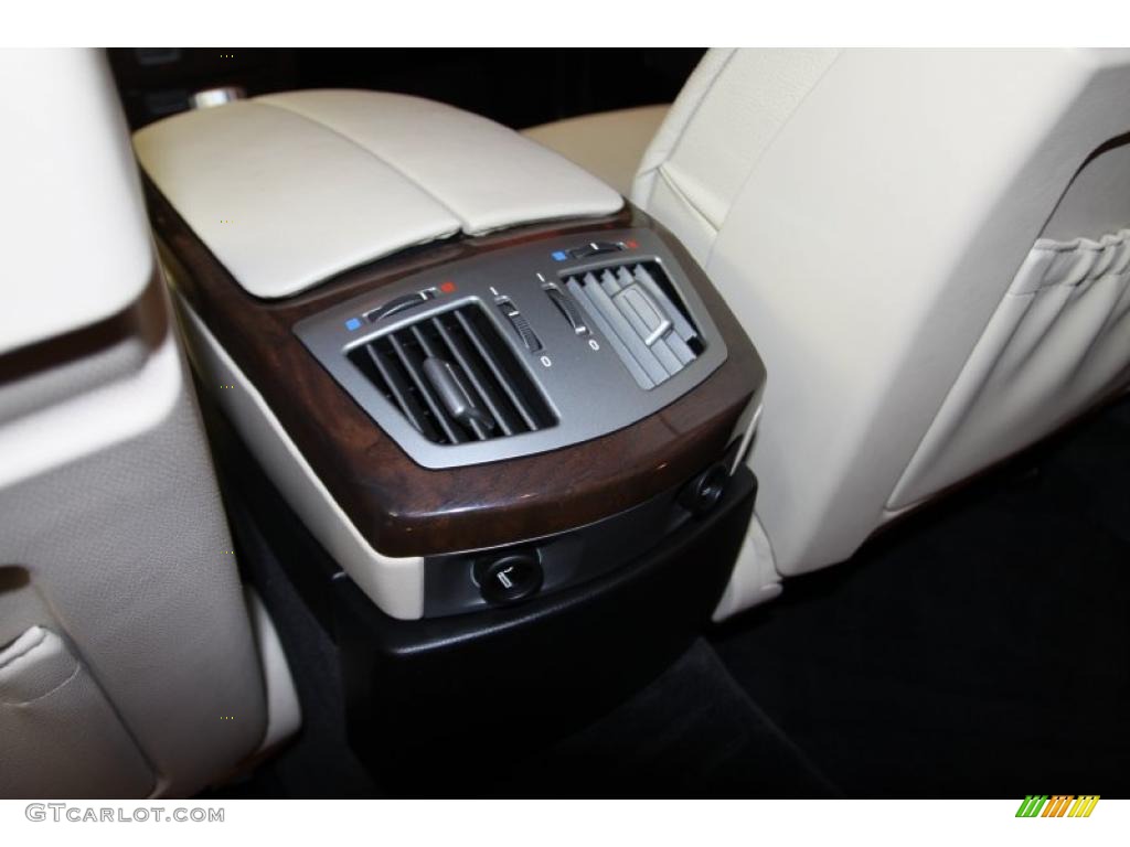 2008 7 Series 750Li Sedan - Monaco Blue Metallic / Cream Beige photo #29