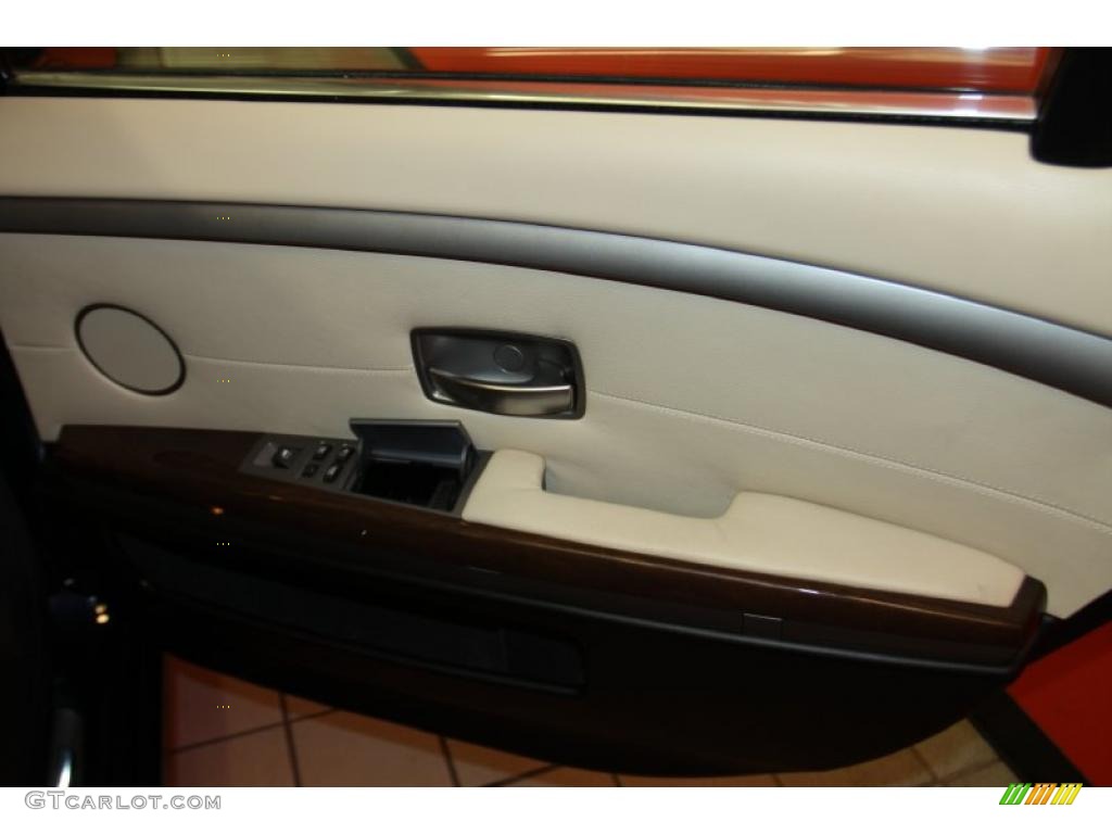 2008 7 Series 750Li Sedan - Monaco Blue Metallic / Cream Beige photo #33