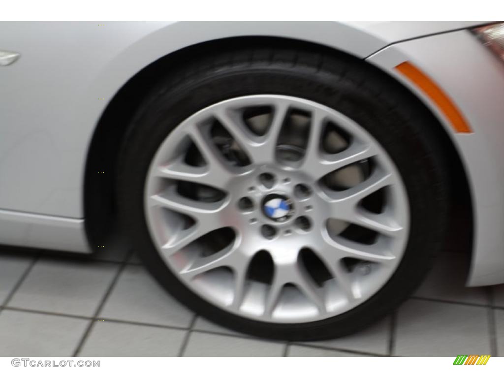 2009 3 Series 328i Coupe - Titanium Silver Metallic / Black photo #12