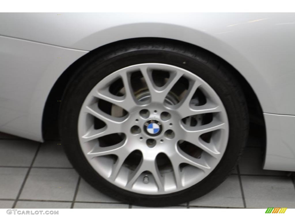 2009 3 Series 328i Coupe - Titanium Silver Metallic / Black photo #13