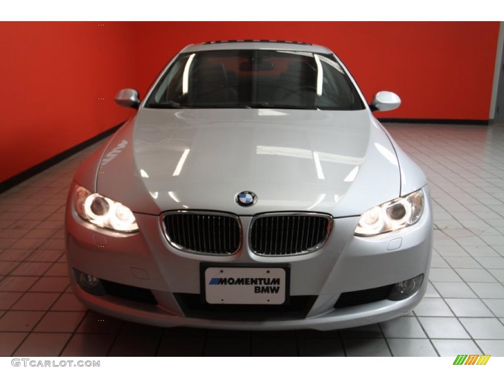 2009 3 Series 328i Coupe - Titanium Silver Metallic / Black photo #20