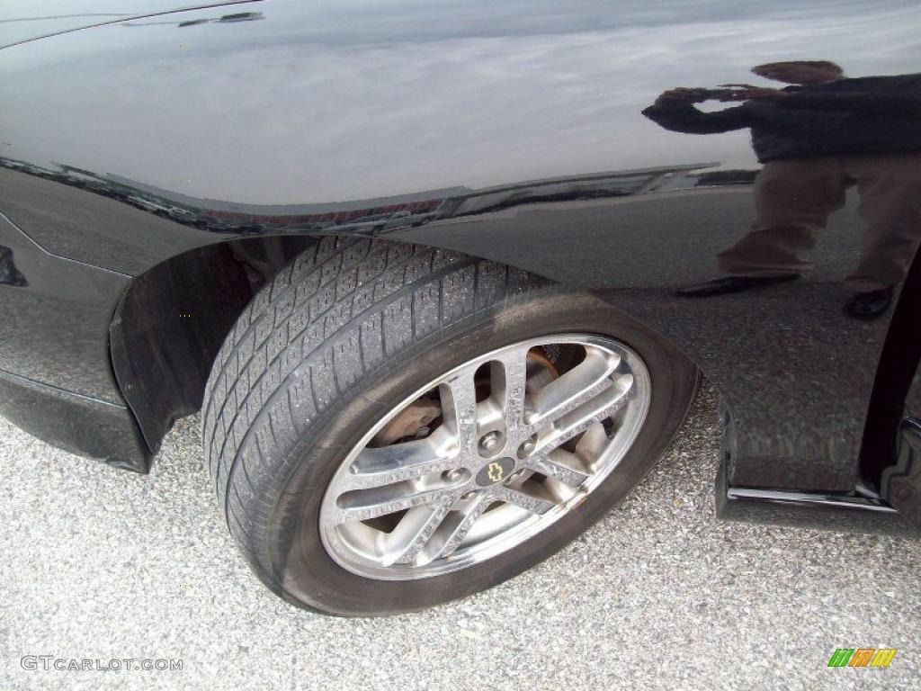 2003 Cavalier LS Sport Sedan - Black / Graphite Gray photo #4